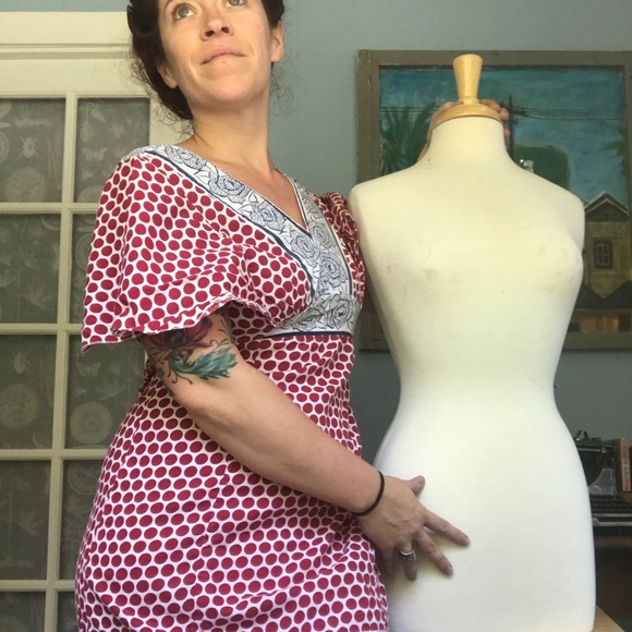 Anthropologie Andrew & Co Folk Dress - Picture 3 of 9